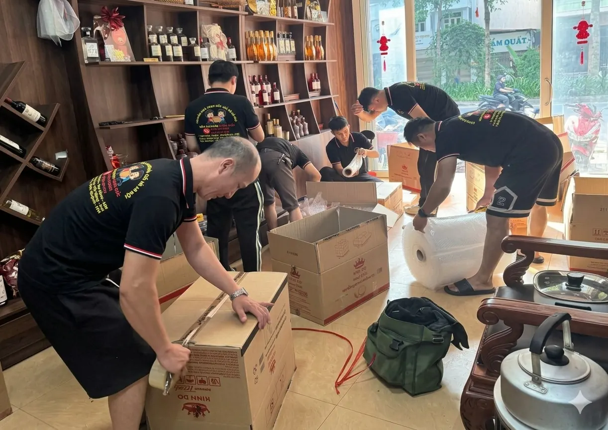 Dịch vụ chuyển cửa hàng và showroom